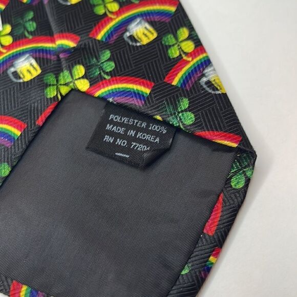 AESOP Vintage Clover & Beer St. Patrick's Day Tie - Picture 6 of 7